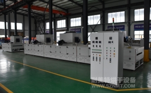 NMT-TZ-88纖維材料，先預(yù)熱再浸膠再固化預(yù)熱固化隧道爐(威海光威)